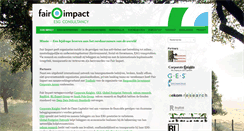 Desktop Screenshot of fairimpact.nl